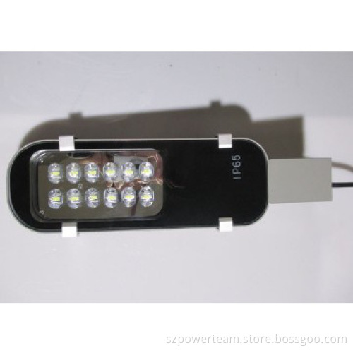 12V 24V AC85-265V12W led street light IP65 Bridgelux 130LM/W LED led